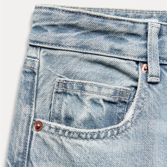 Zara High Rise Wide Leg Jeans - Picture 8 of 9